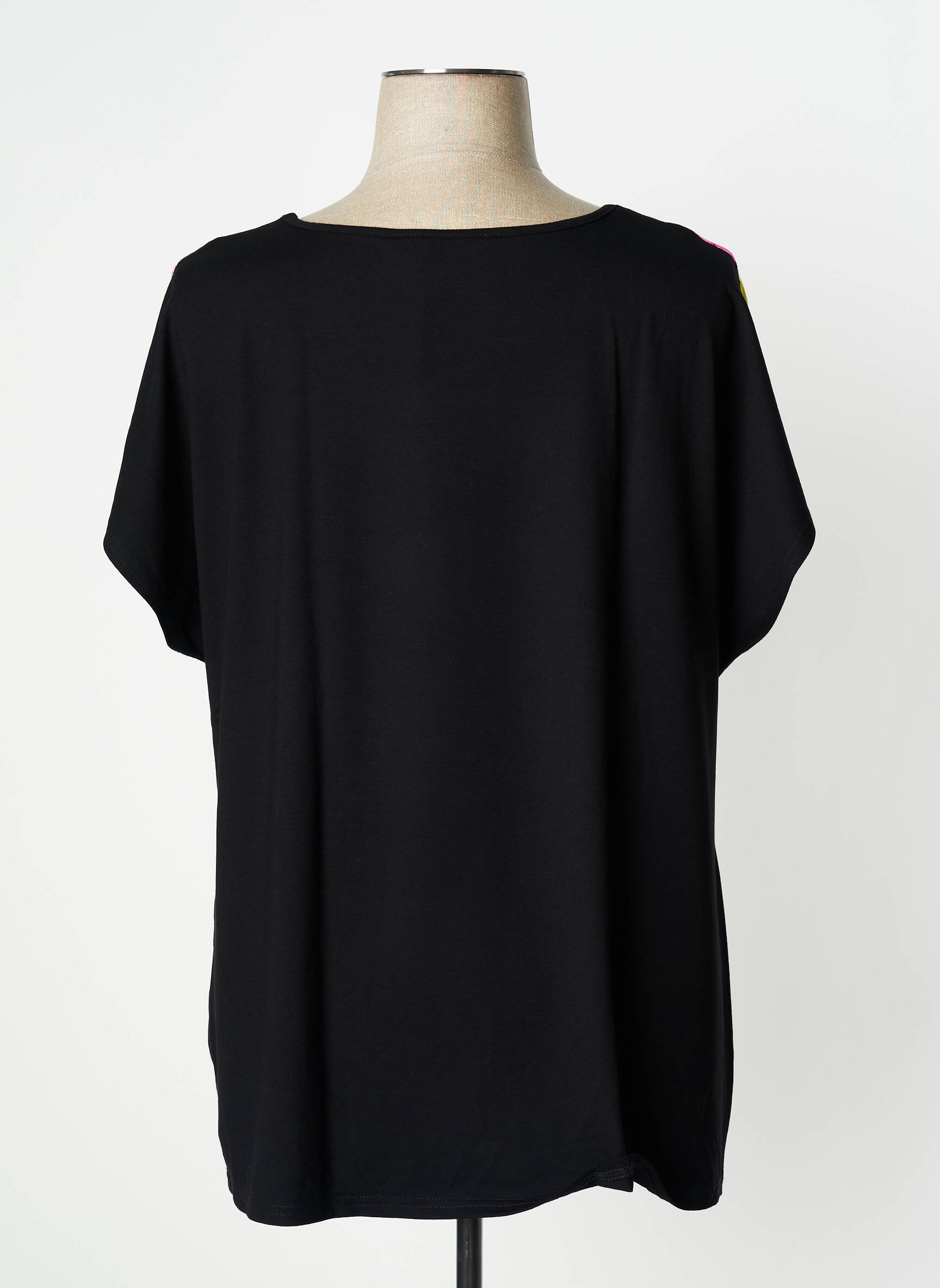 Telmail Tuniquemanchecourte Femme couleur noir