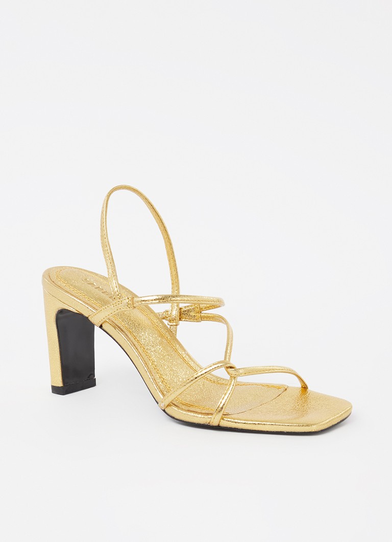 Sandale Sandro din piele de oaie