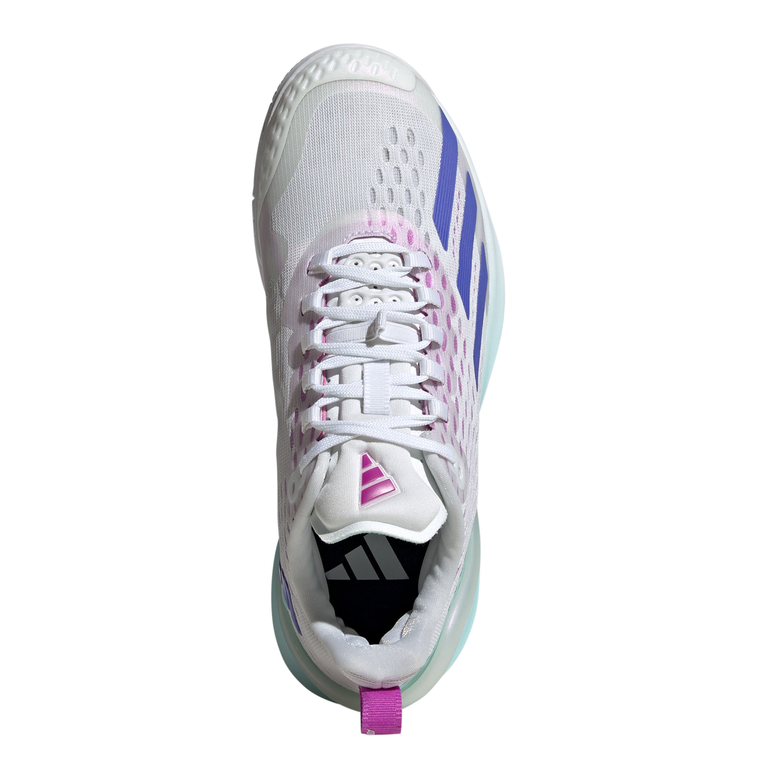 Adizero Cybersonic Allcourtschuh Damen - Hellgrau, Mint