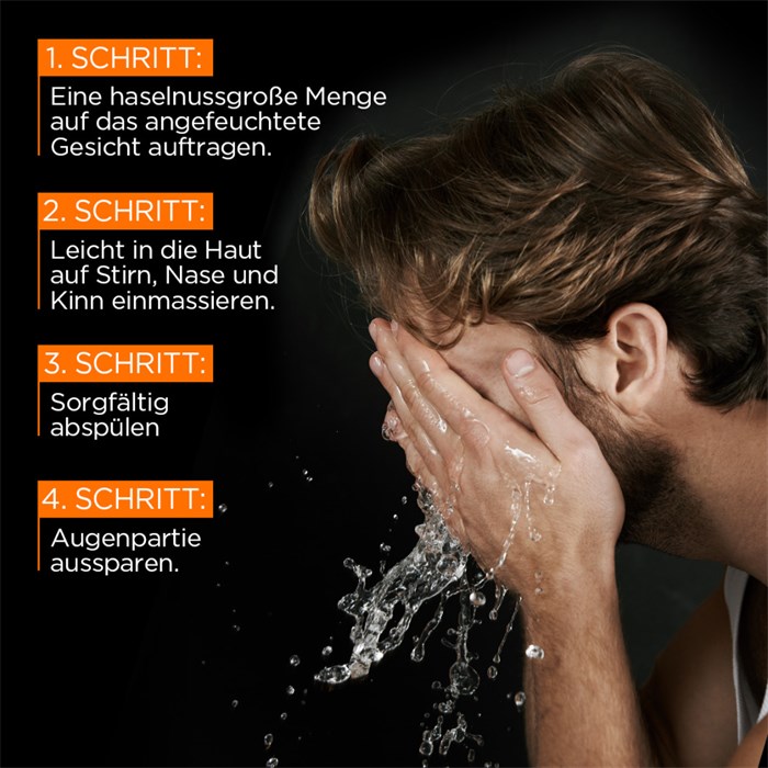 Erfrischendes Waschgel