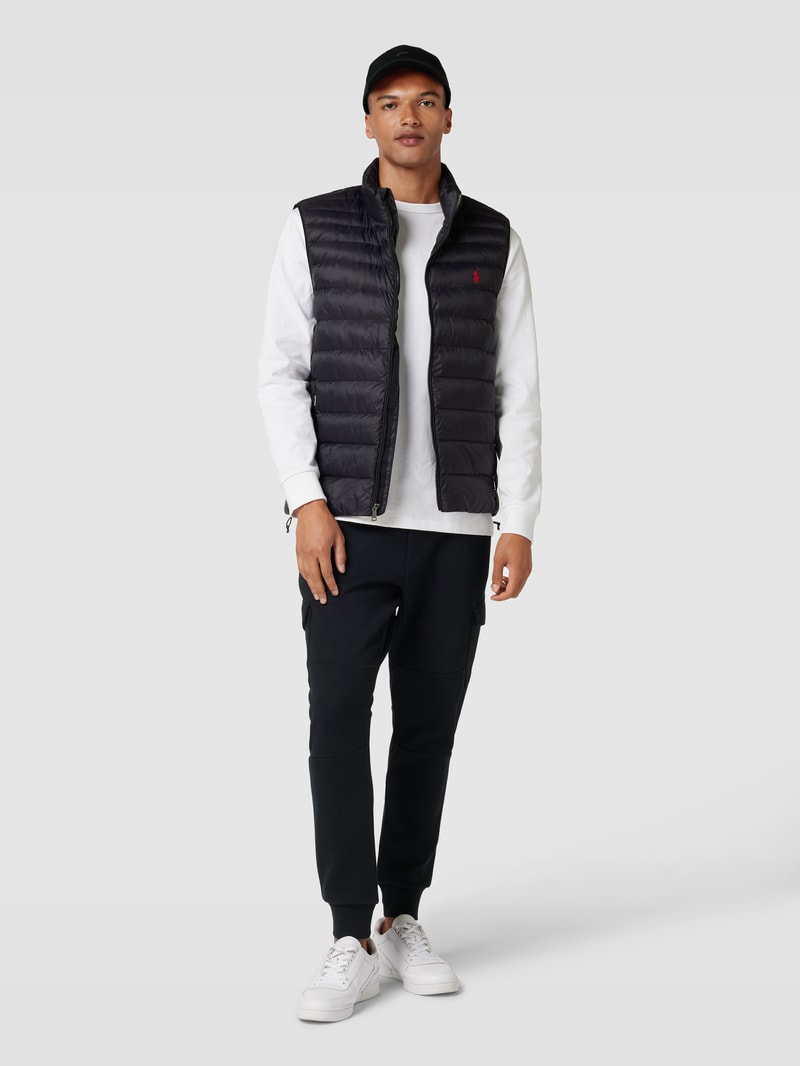 Sweatpants mit Cargotaschen in schwarz