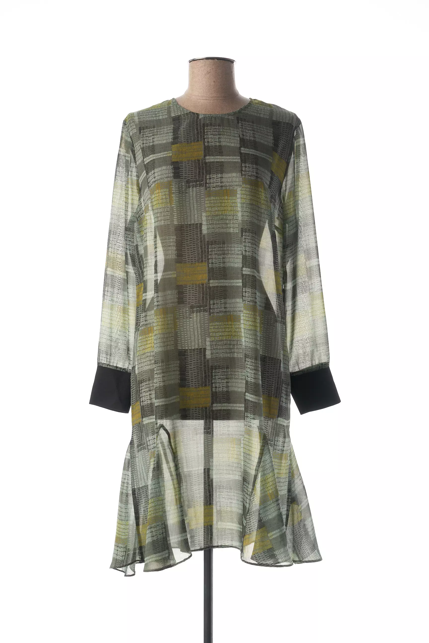 Mexx Robes Mi Longues Femme couleur vert