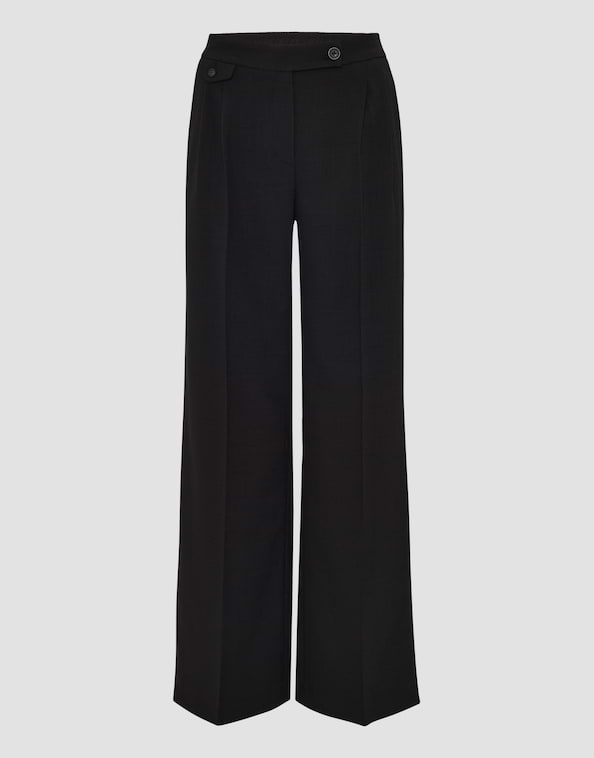 Bundfaltenhose Marzena asymmetric