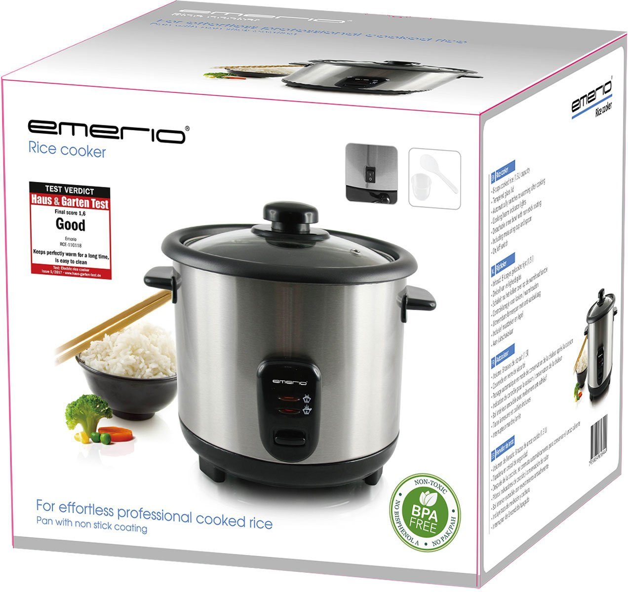 Emerio Reiskocher RCE.110118, 500 W