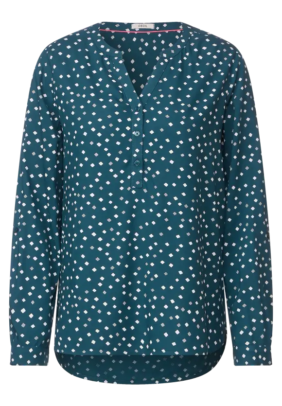 CECIL Bluse mit Punktemuster