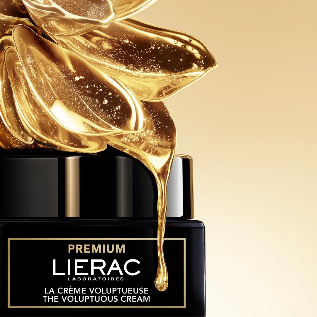 Set de regalo navideño premium: Crema Volupteuse + Contorno de ojos premium + Neceser - Set de regalo antiarrugas, tratamiento facial antiarrugas de 24 horas.