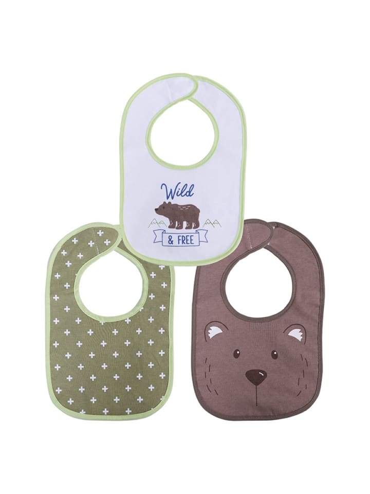 BABY CARE Babylätzchen 3er Set in bunt günstig kaufen onesize