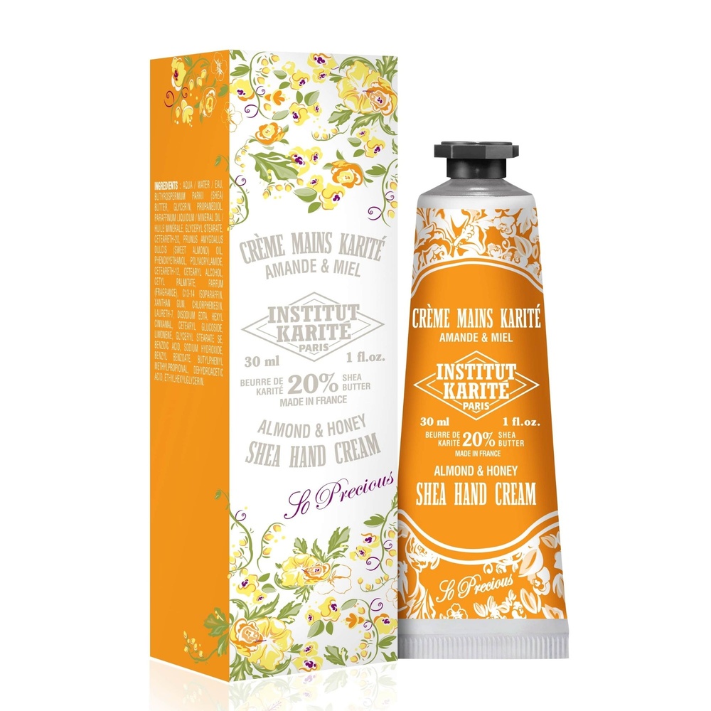 Institut Karité Paris Crème Mains Karité So Precious Amande &Miel avec étui Crème Mains