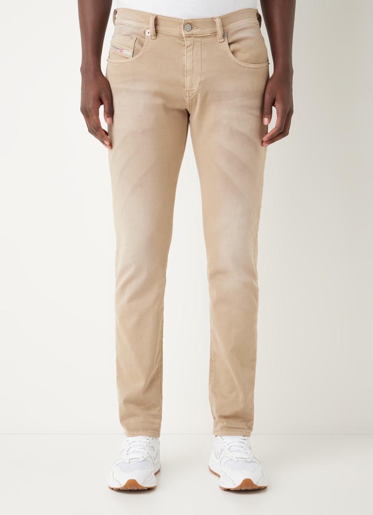 Blugi Diesel D-Strukt Jogg Slim fit, culoare spălată
