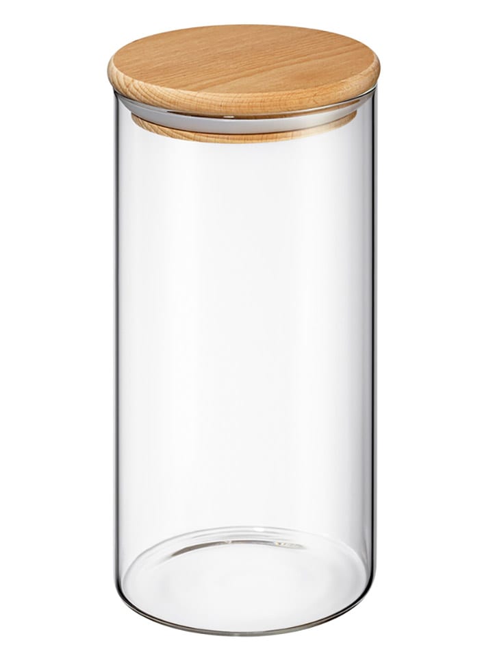 Zassenhaus Vorratsglas in Trasparent/ Beige - 1,3 l günstig kaufen onesize