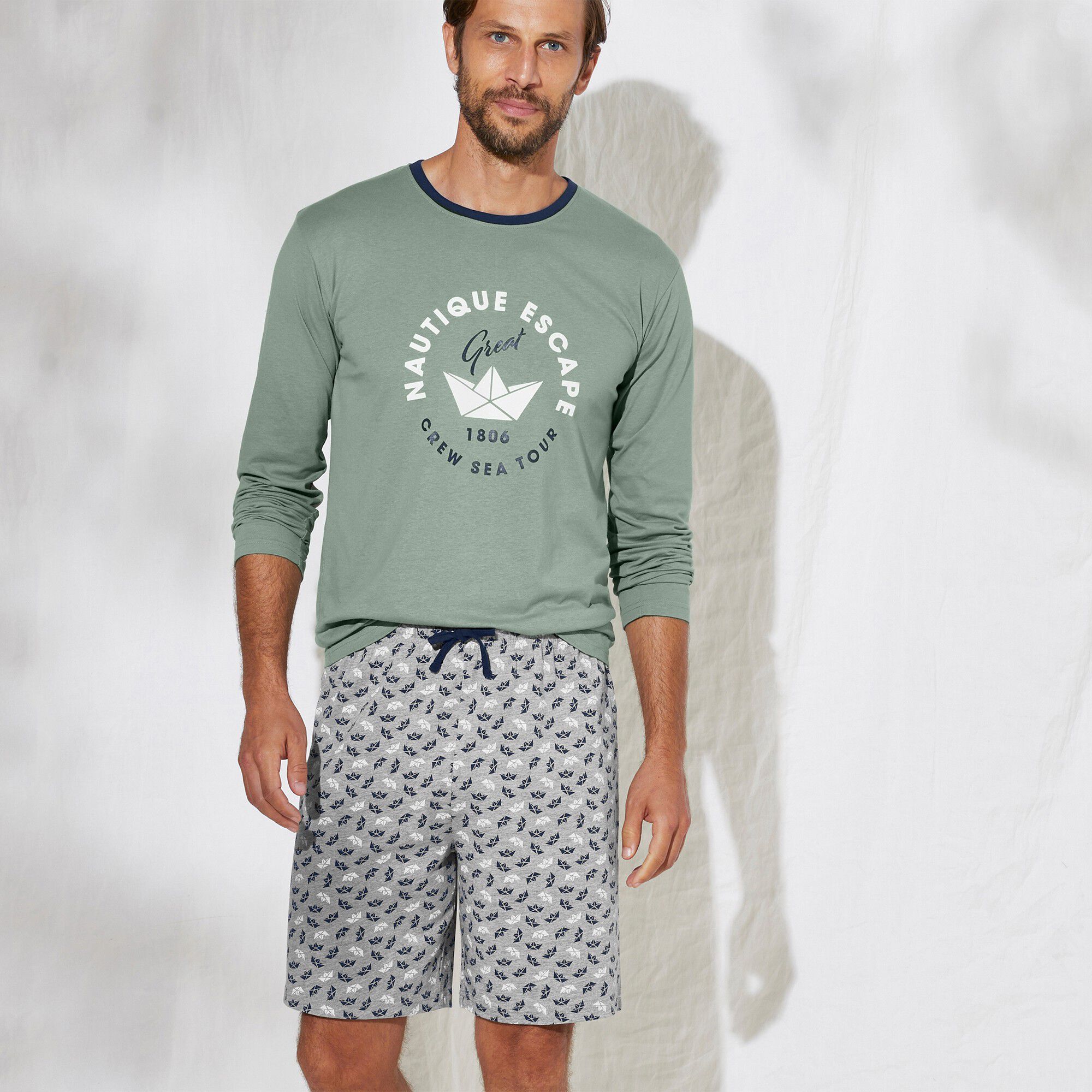 Short pyjama imprimé