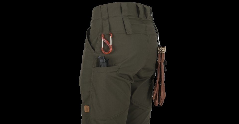 Helikon-Tex Funktionshose Helikon-Tex Hose Woodsman Taiga Green Taktische Hose in L