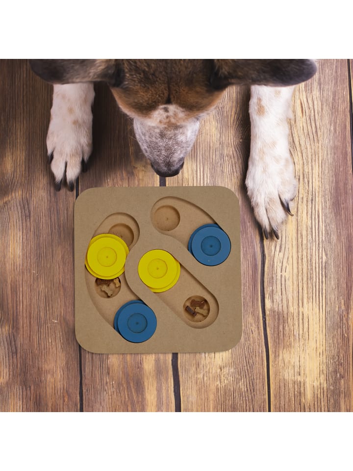 relaxdays Hunde-Intelligenzspielzeug in Mehrfarbig günstig kaufen onesize