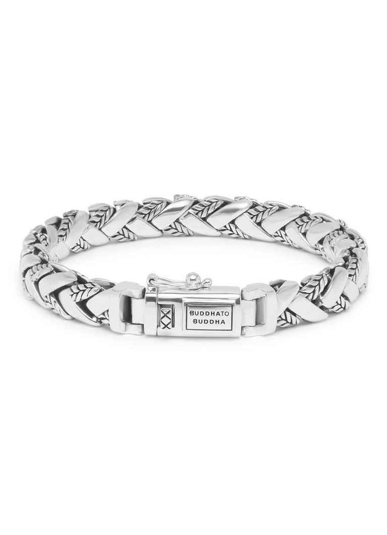 Buddha to Buddha  George schakelarmband van zilver