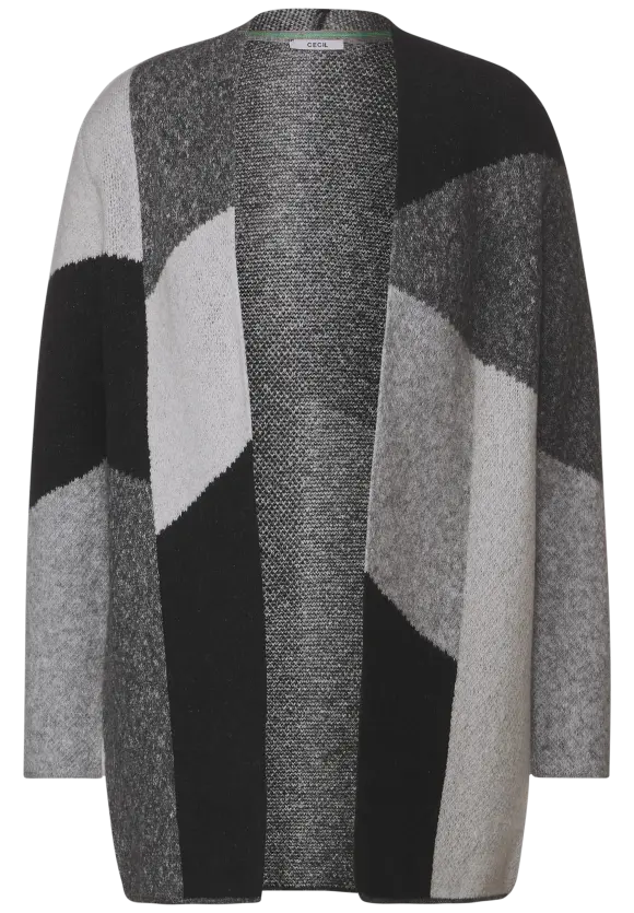 CECIL Offener Cardigan mit Muster