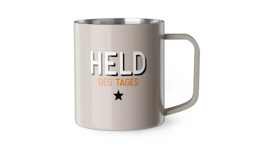 Geschenk für Dich Thermobecher Held des Tages