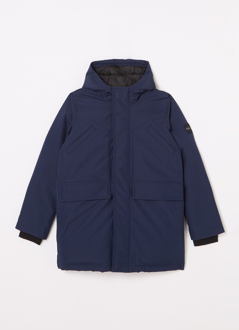 Parka izolată HUGO BOSS cu glugă