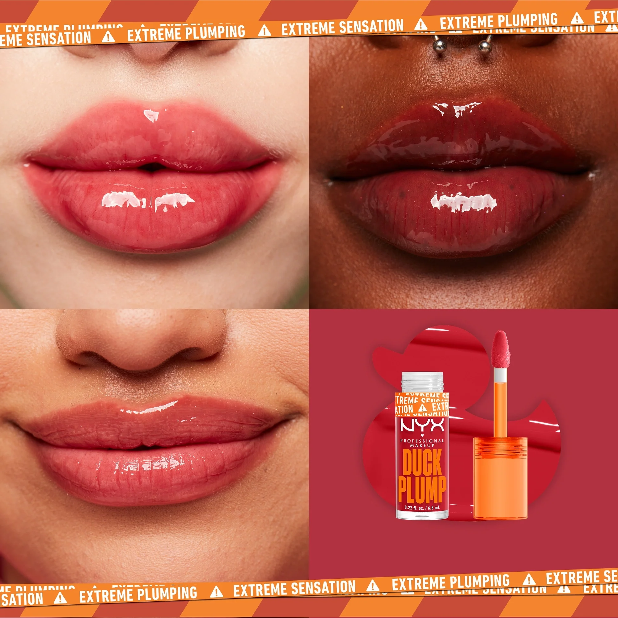 Brillo labial Duck Plump - Brillo para dar volumen a los labios