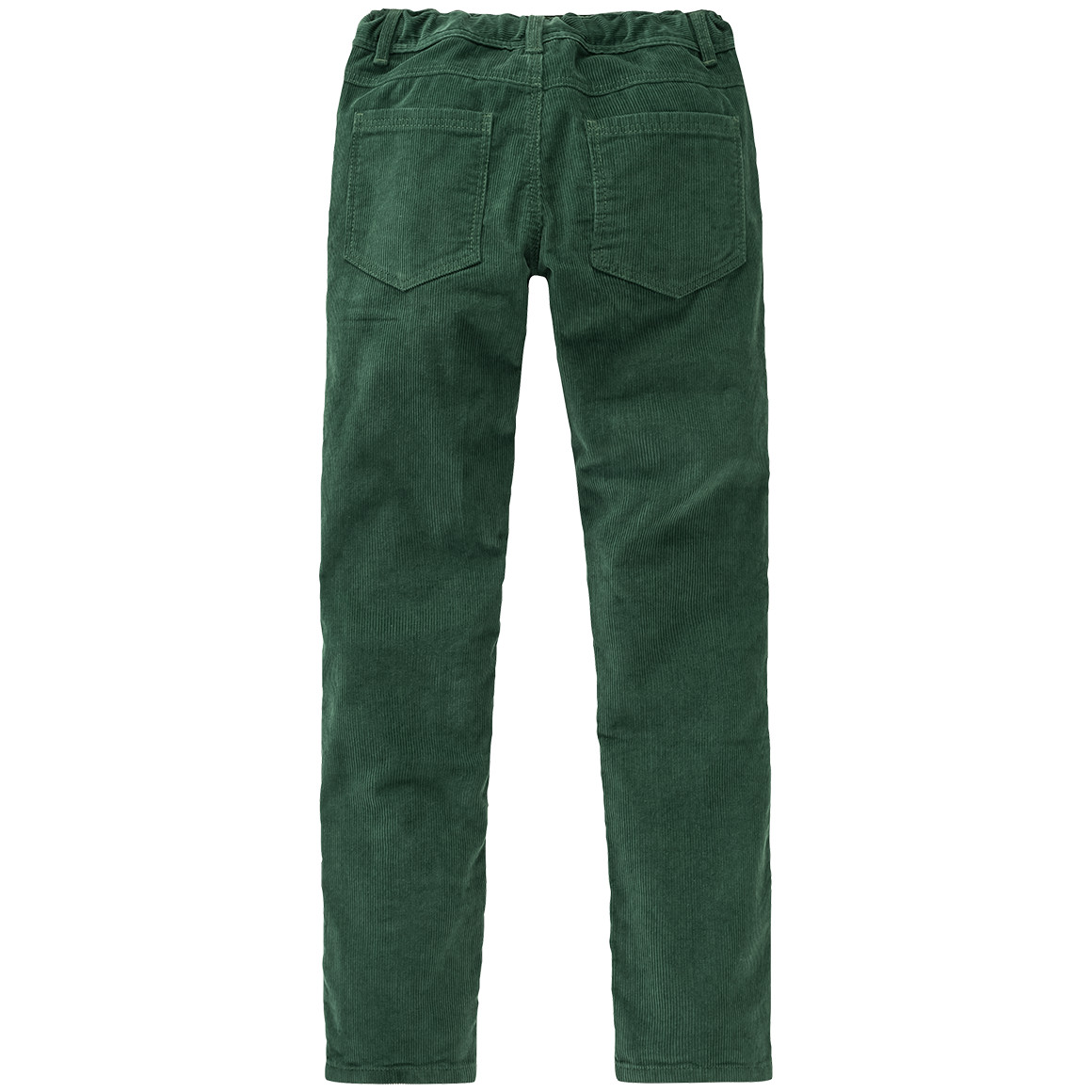 Jungen Cordhose mit verstellbarem Bund dunkelgrün