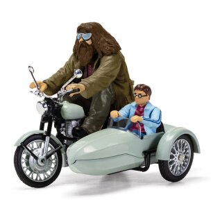 Harry Potter Die Cast Modell - Hagrid's Motorcycle & Sidecar