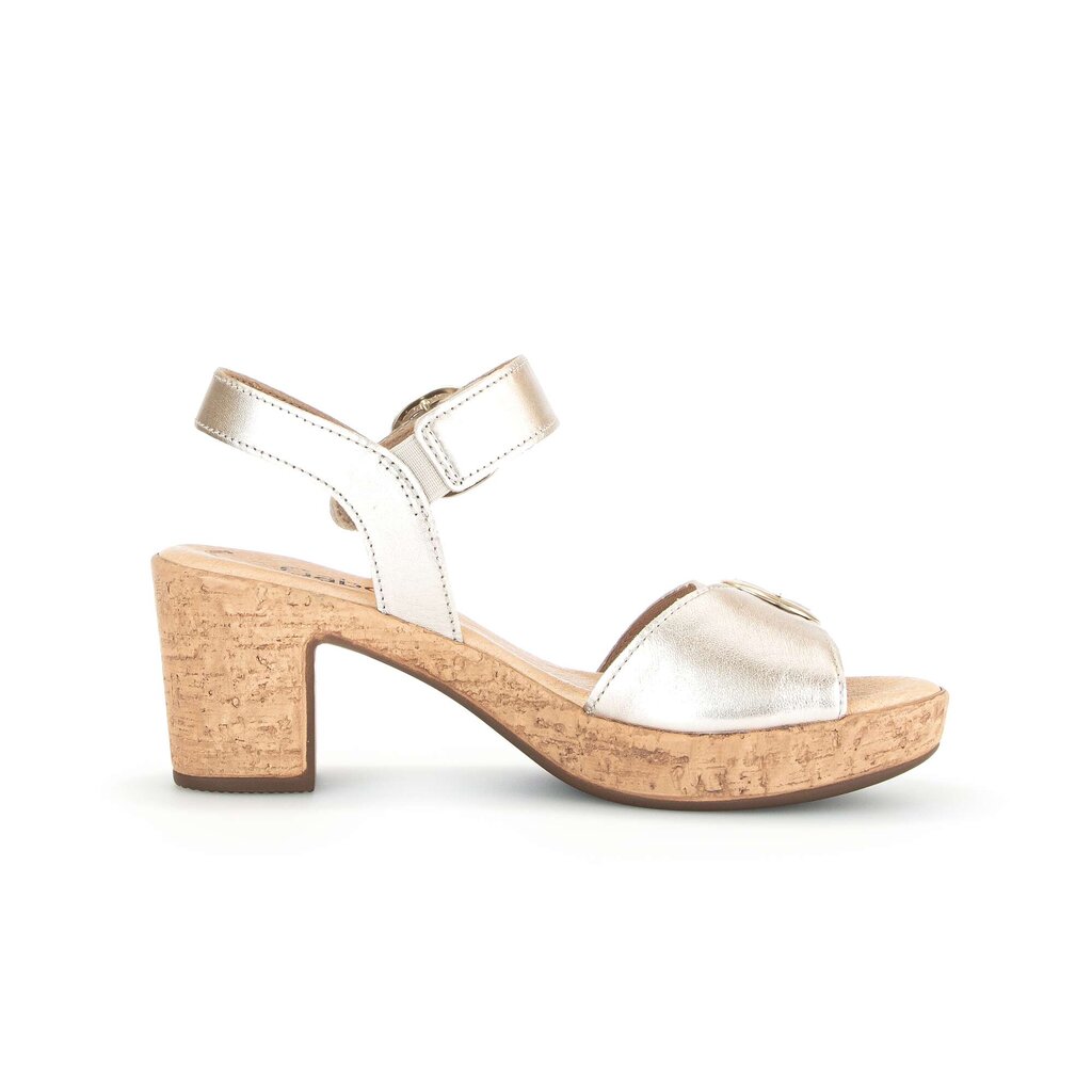 Gabor fashion Plateau Sandale beige