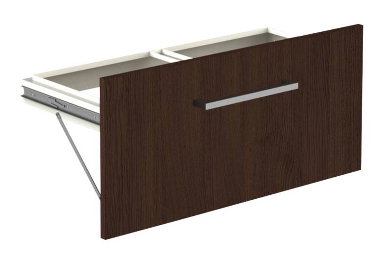 Kerkmann Form 4 Holz 13444251 Schubladeneinsatz 700 x 265 x 300 mm Wenge