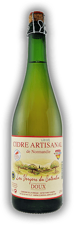 Cidrerie de la Brique, Cidre Bouché Artisanal Doux, Frankreich / Normandie  Cidrerie de la Brique, Cidre Bouché Artisanal Doux, Frankreich / Normandie  Süßer französischer Apfelwein. 0,75	 Liter - Vol 2,5%