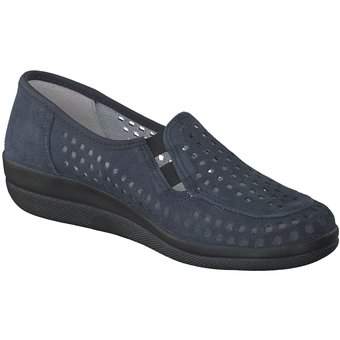 Aco Buzios Slipper in blau