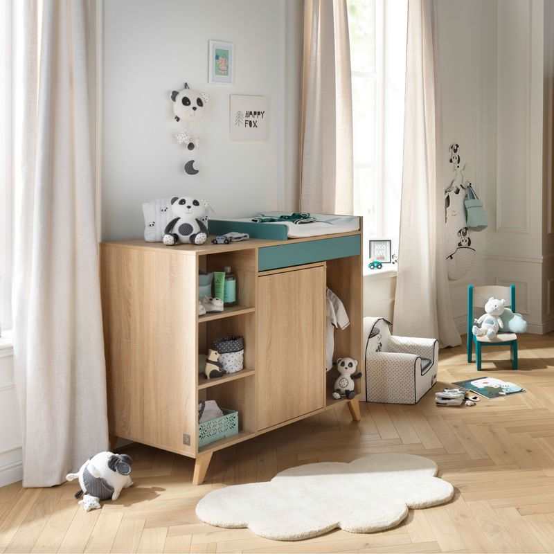 Commode à langer évolutive en bureau Nova