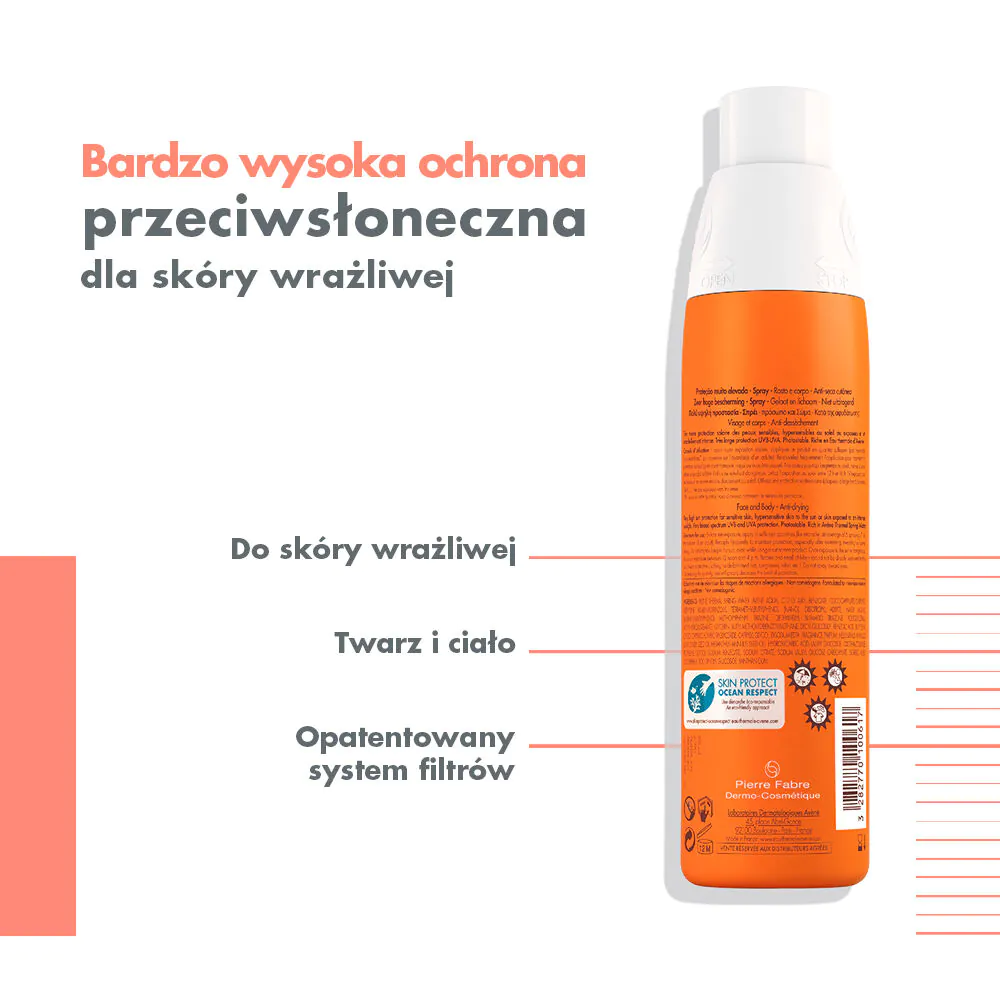 Avène Sun Protection Spray SPF50+