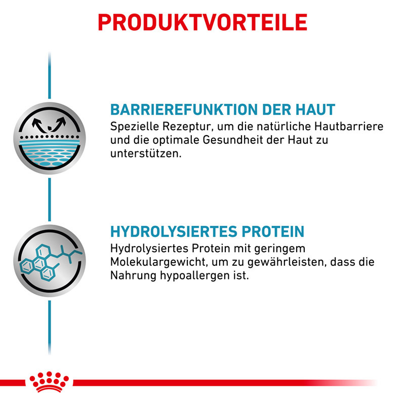 ROYAL CANIN Hypoallergenes Hundefutter ROYAL CANIN Veterinary Hypoallergenic Mousse 12x400 g