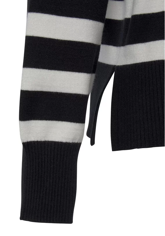 Streifenpullover