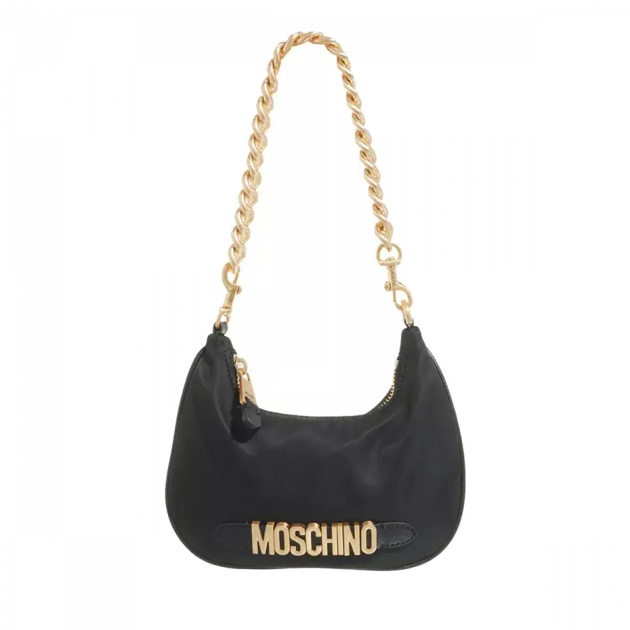 Moschino - Moschino Clutches & Evening Bags Metallkette Black - schwarz