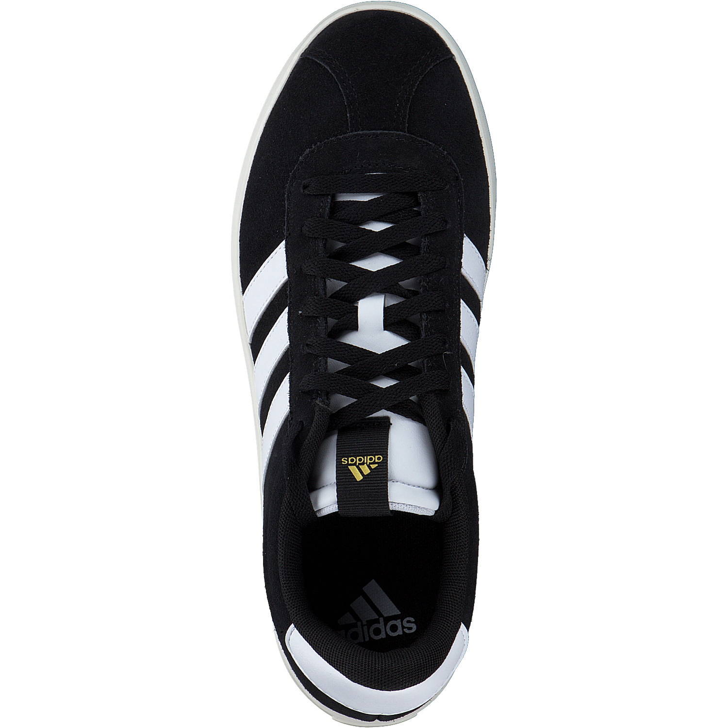 Adidas VL Court 3.0, Schnürschuhe, Damen, Schwarz