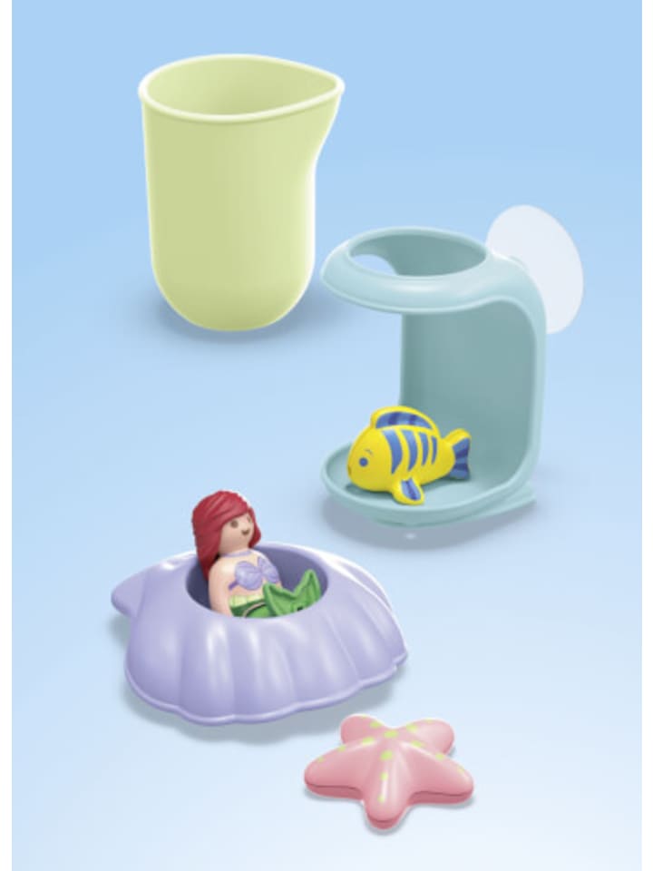 Playmobil Spielfigur Set 1.2.3 & Disney Arielles Muscheldusche, 4-10 Jahre günstig kaufen onesize