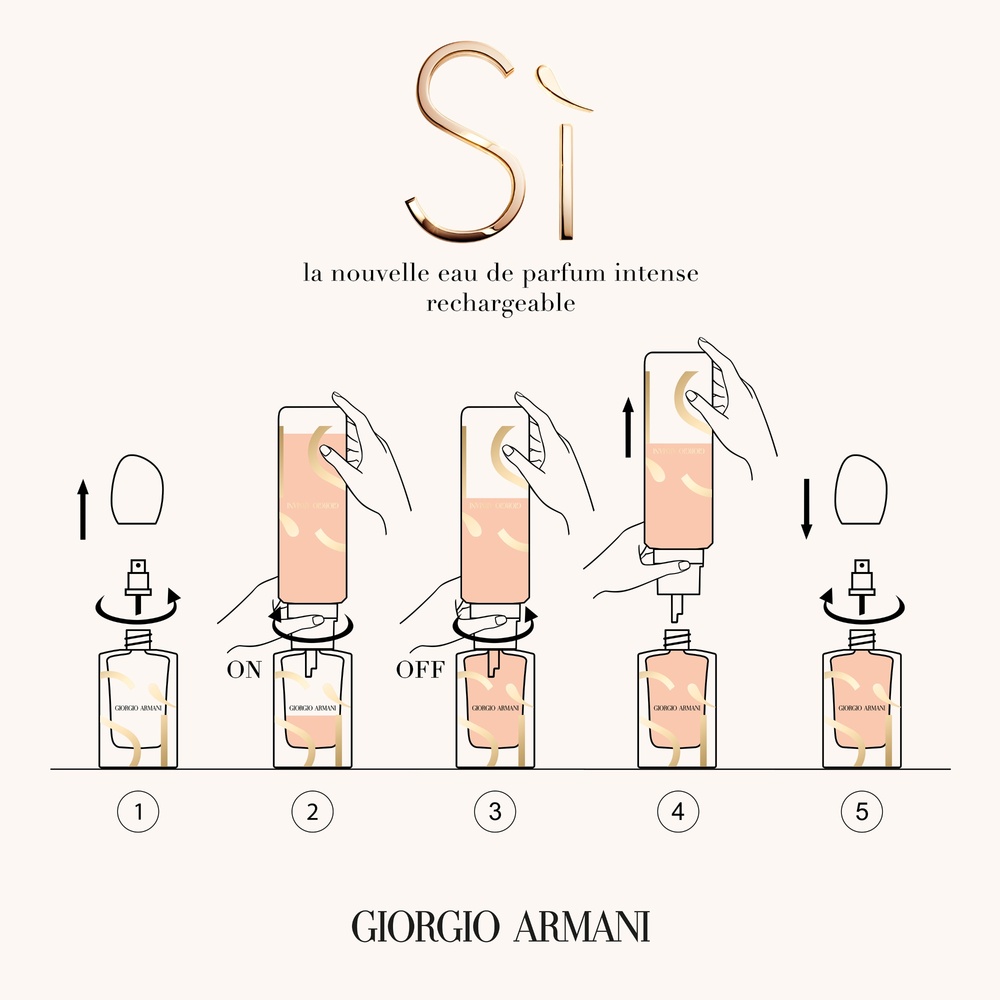 Giorgio Armani Sì Eau de Parfum Intense Eau de Parfum Intense Recharge