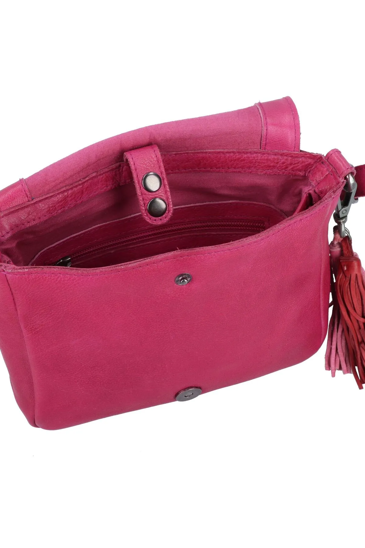 Taschendieb Wien  Paradiesgarten Umhängetasche Leder 21 cm