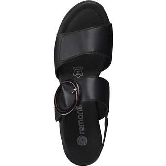 Remonte Sandale in schwarz
