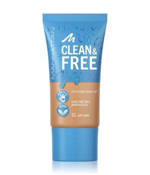 Manhattan Clean & Free Flüssige Foundation-30 ml