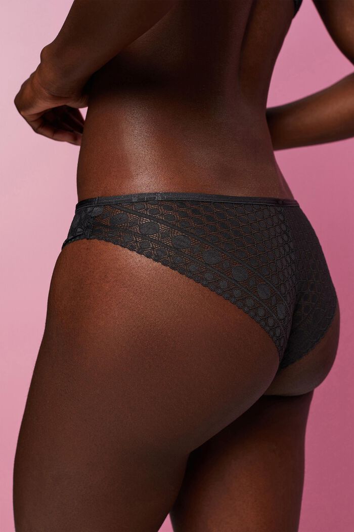 Recycelt: Hipster-Slip mit Spitze