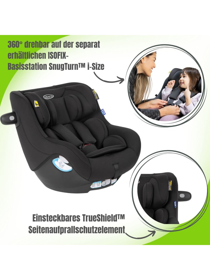 Graco Graco SnugGo™ i-Size R129 Reboard Kindersitz - Farbe: Midnight günstig kaufen onesize