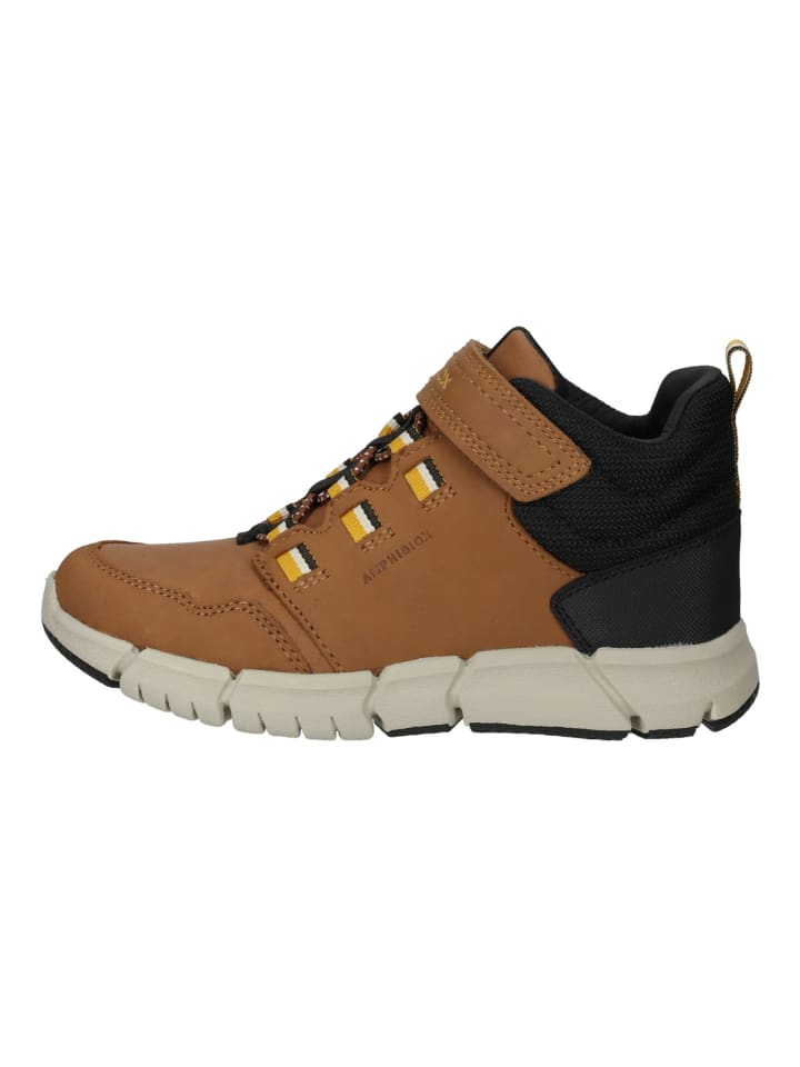 Geox Stiefelette in Braun/Gelb günstig kaufen