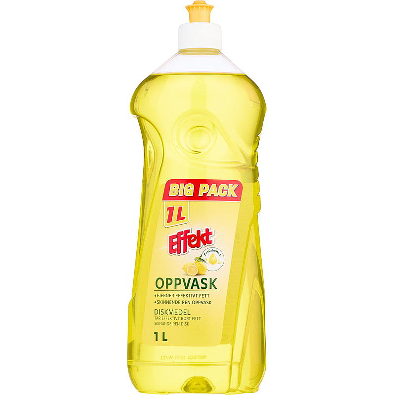 Effekt Oppvaskmiddel 1 l sitron Effekt