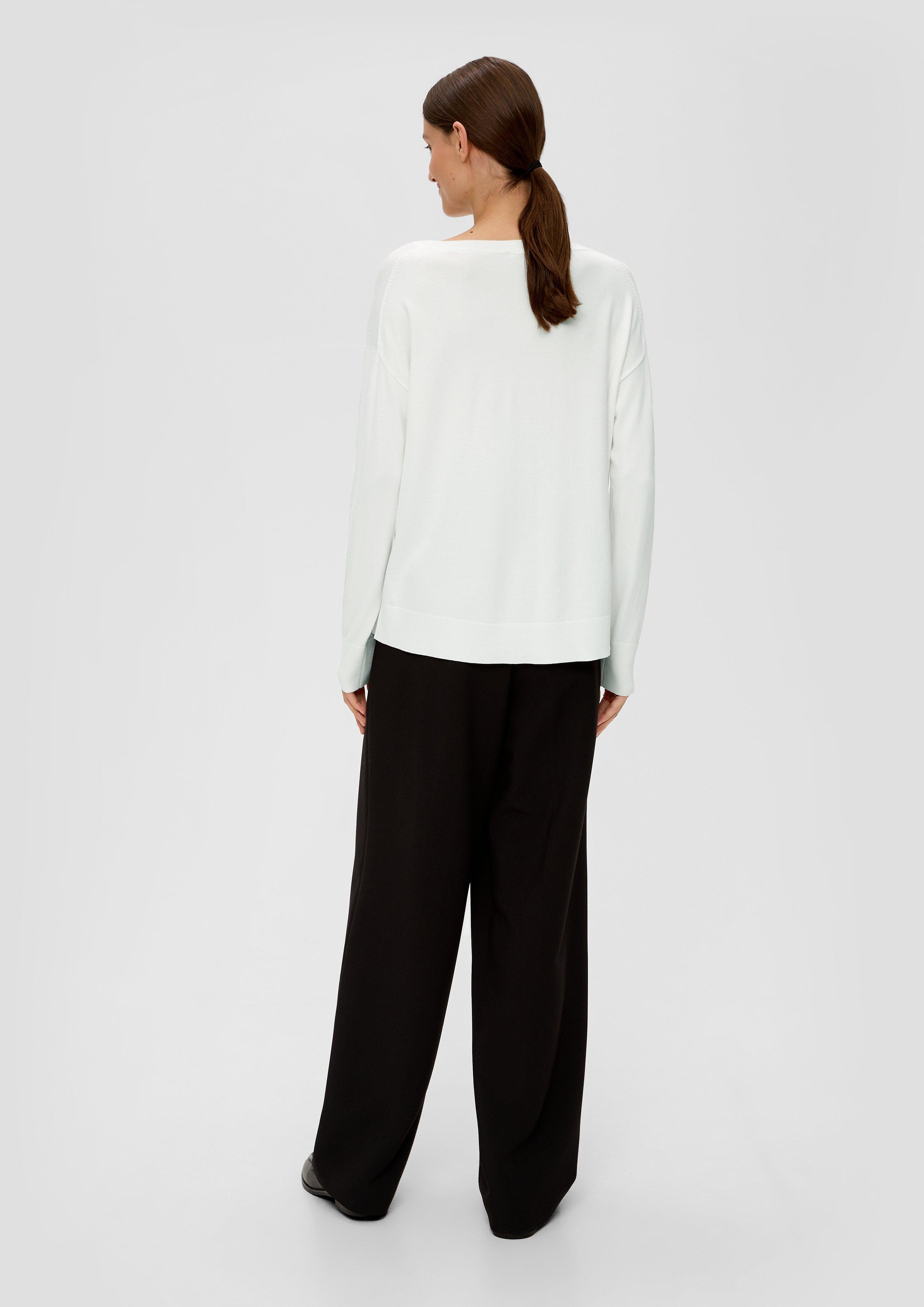 Leichter Pullover aus Viskosemix  2136080-0200
