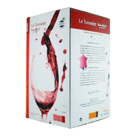 BIB 5L - LE TONNELET ROUGE - COTES CATALANES - VIGNOBLES DOM BRIAL