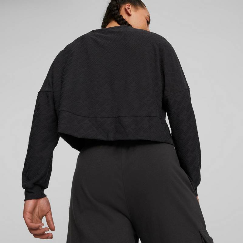 PUMA Fit Branded Funktionssweatshirt Damen