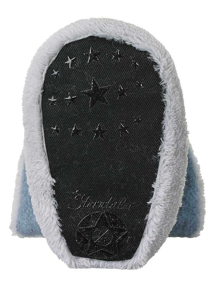 Sterntaler® Hauschuhe in Hellblau/ Weiß günstig kaufen