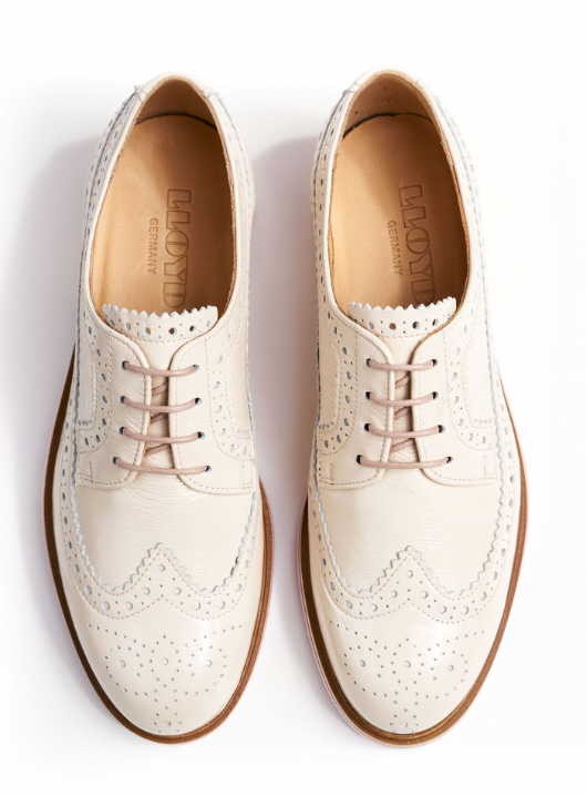 LLOYD Freizeit Schnürer weiss Halbschuh