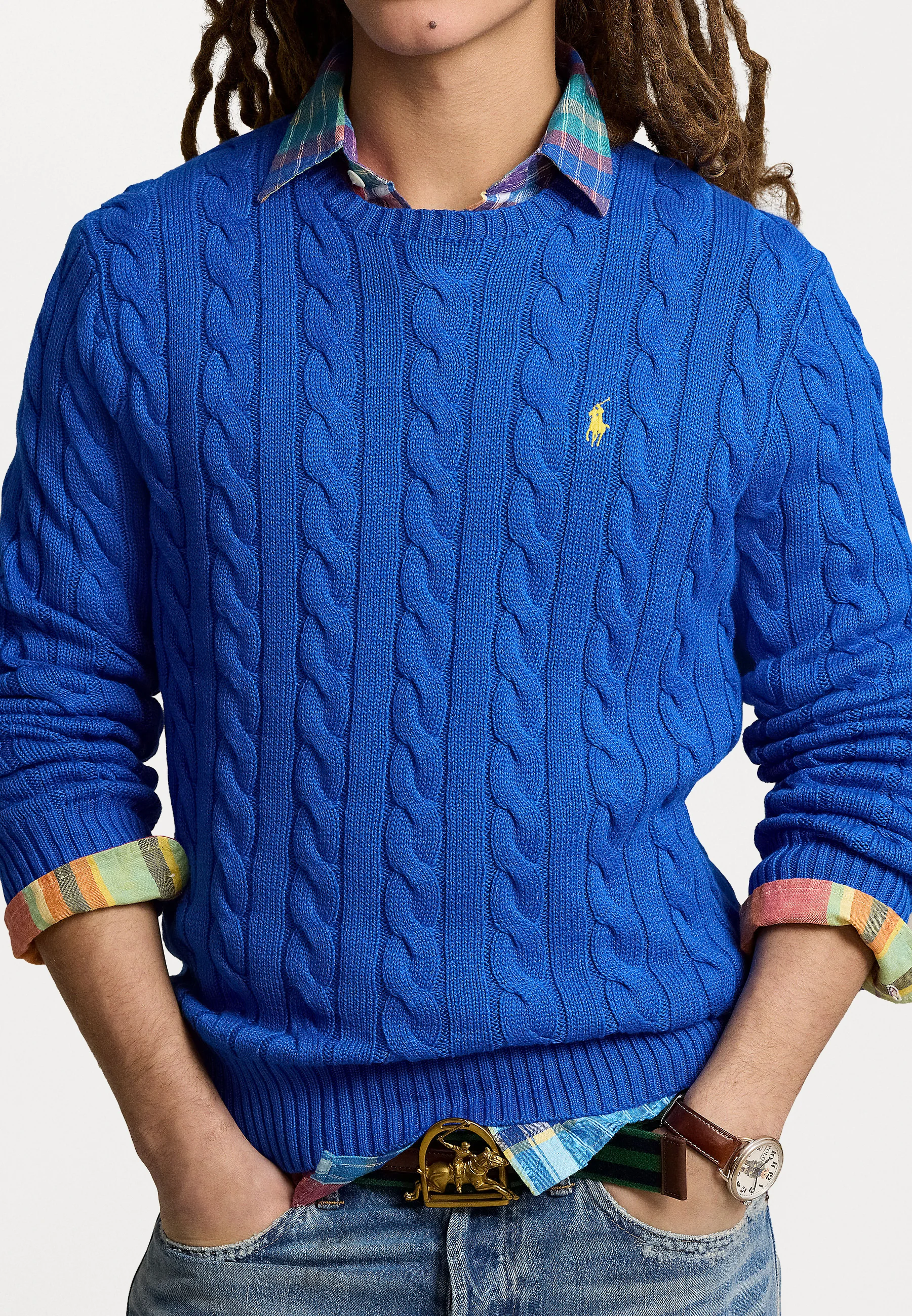 Polo Ralph Lauren DRIVER MANGA LARGA - Suéter