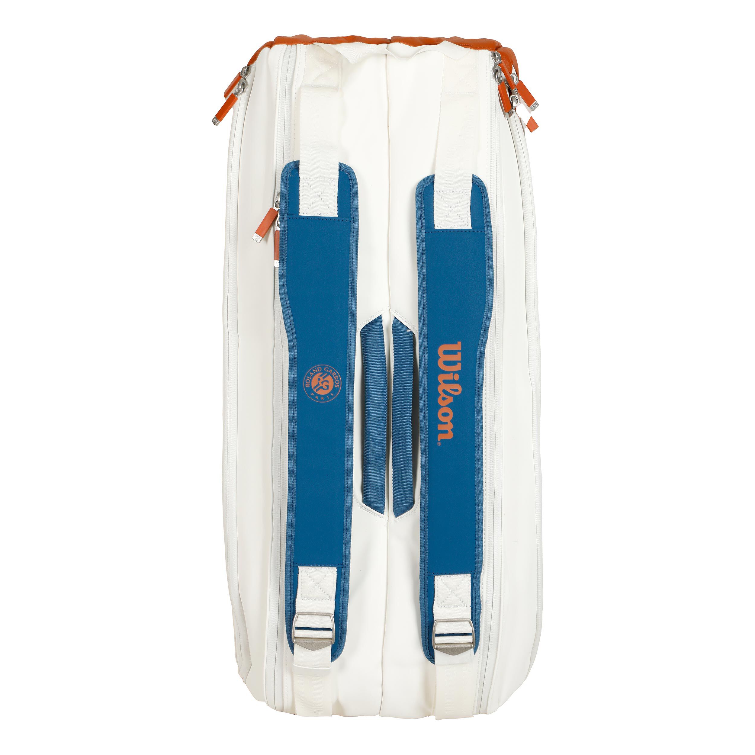 Super Tour Roland Garros Schlägertasche 9er - Creme, Bronze